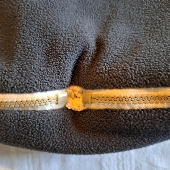 J J Cole Bundle me stroller or sled liner, gray with sherpa lining - Picture 4 of 8